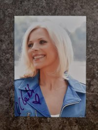 C.C.CATCH * TOP CONDITION!!!  CLUB postcard with autograph C.C.CATCH!!!