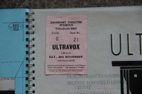 ULTRAVOX  (12 page BOOKLET) !!!!!