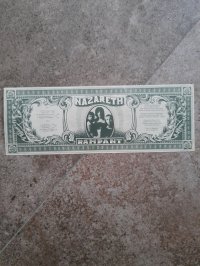 NAZARETH 1 PRESS!!! Misprint, DOLLAR IS NOT GLUED!!!! NAZARETH 1 PRESS!!! Misprint, DOLLAR IS NOT GLUED!!!!