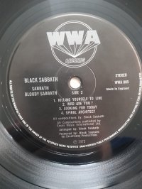 BLACK SABBATH   1 PRESS!!!  meshok