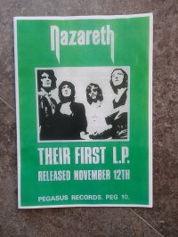 NAZARETH *  1 PRESS!!!!!    