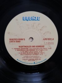 MANFRED MANNS EARTH BAND   A2/B2  1 PRESS!!!